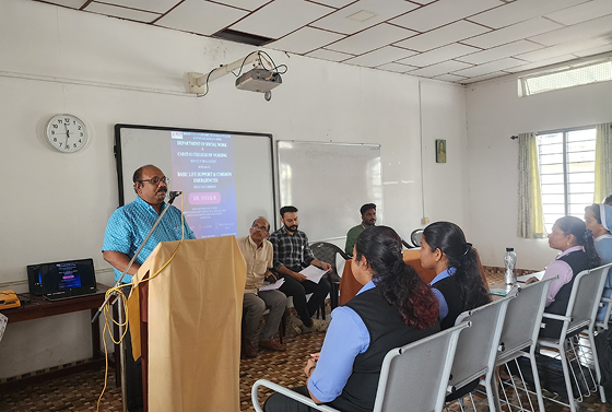 Awareness Session on Basic Life Support & Common Emergencies