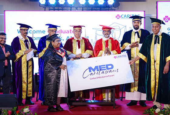 Doctors’ Day, Alumni Meet & Graduation Ceremony Celebrated at Caritas Educity on July 2, 2025