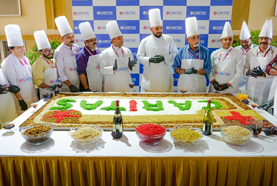 Cake mixing ceremony
